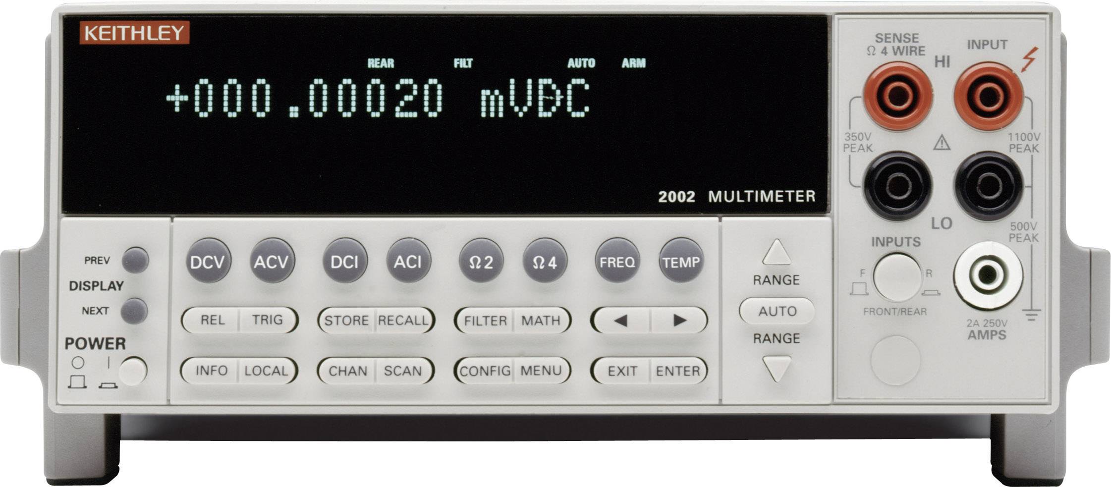 Keithley 02 Bordsmultimeter Digital Display Berakningar Conrad Se