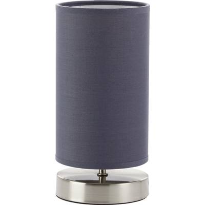 Brilliant Claire 13247/22 Nattduksbordslampa Lågenergilampa, Halogen E14 40 W Grå
