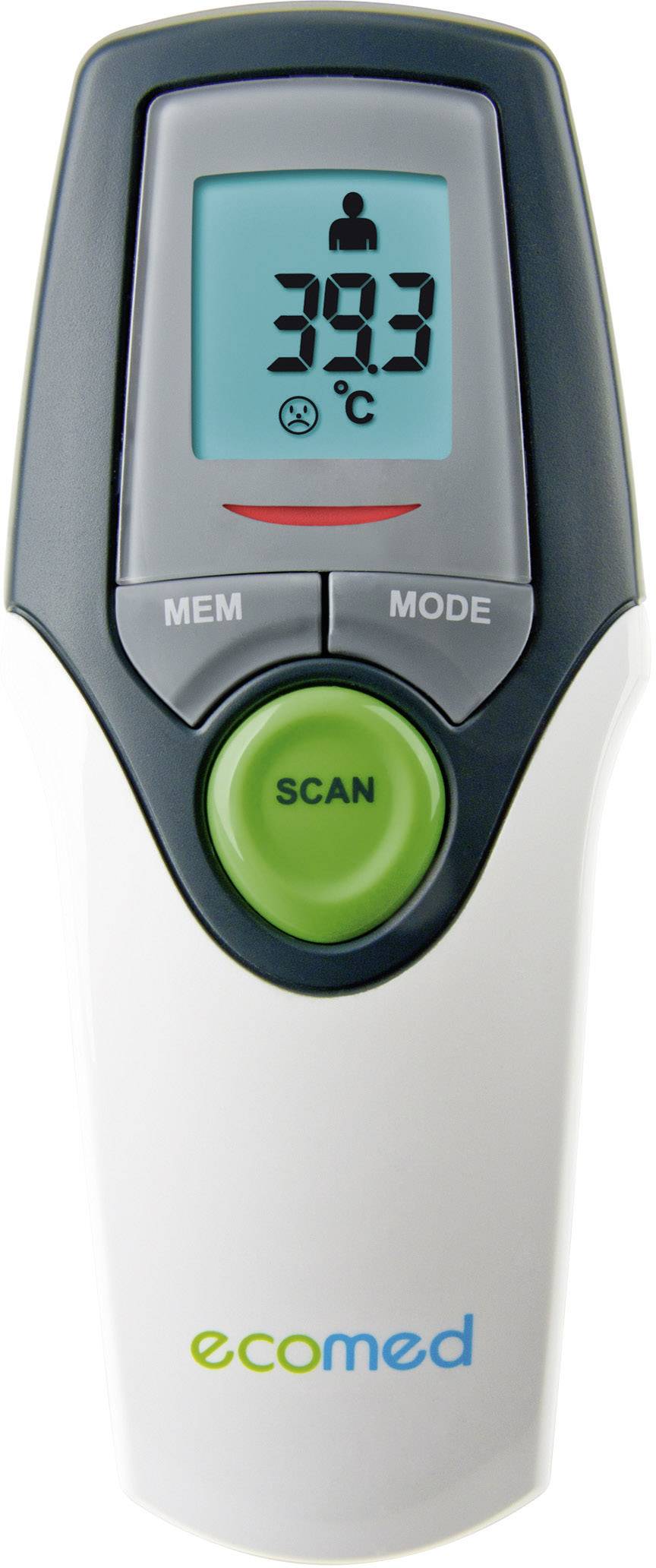 Infraröd febertermometer Medisana TM 65 E Vit, Grå Infraröd febertermometer Medisana TM 65 E Vit, Grå