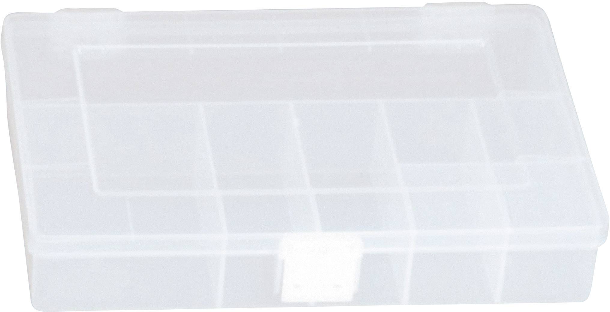Hünersdorff Låda (L x B x H) 250 x 180 x 45 mm Antal fack: 8 fast underavdelning 1 st