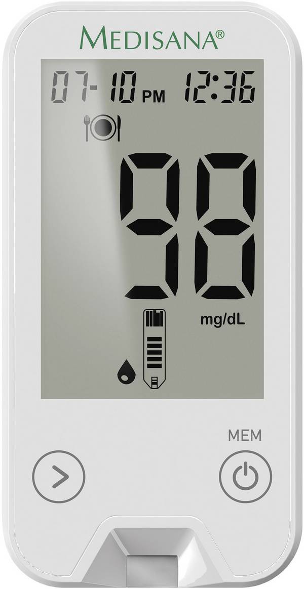Medisana MediTouch® 2 mg/dL Blodsockermätare