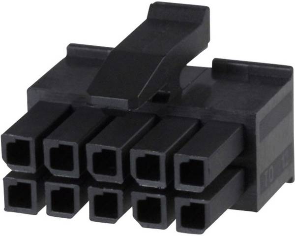 TE Connectivity Sockelhuskabel Micro-MATE-N-LOK Totalt antal poler 4 Rastermått: 3 mm 794617-4 1 st