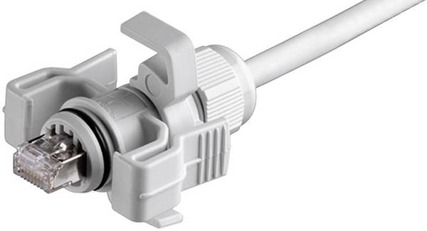 Telegärtner 100023013 RJ45-kontaktset variant 6 100023013 Kontakt hane rak  Poler: 8P8C  Ljusgrå 1 st