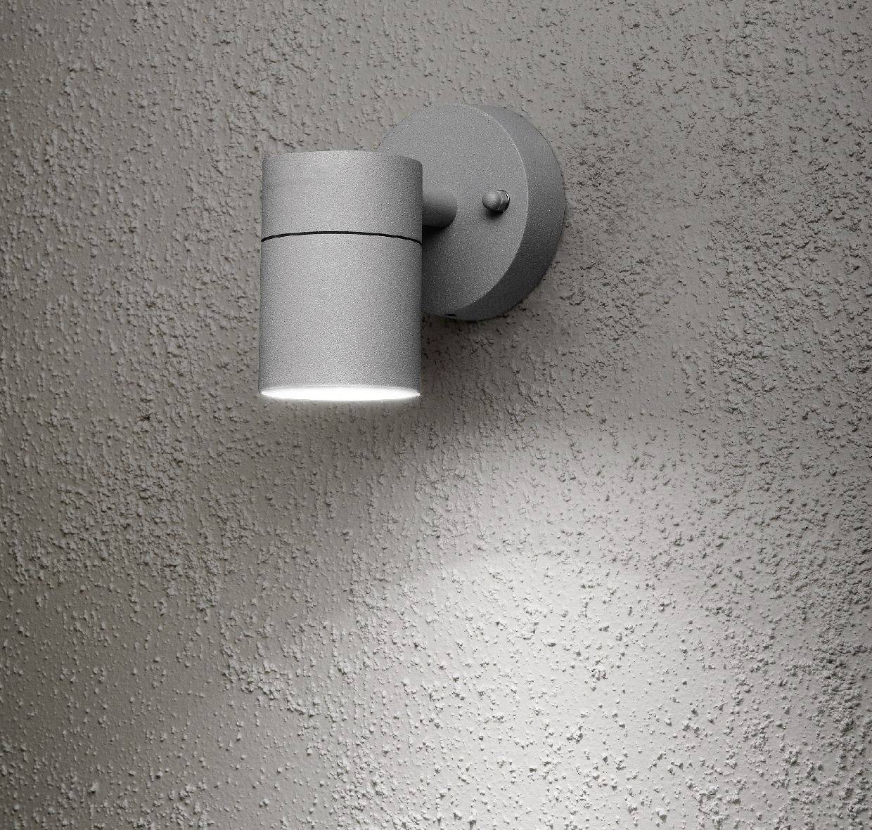 Konstsmide Modena 7572-000 Utomhusväggbelysning Halogen GU10 35 W Rostfritt stål