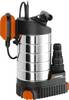 GARDENA 1787-20 Premium 21000 inox Klarvattenpump dränkbar 21000 l/h 11 m