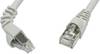 Telegärtner 100008011 RJ45 Nätverkkabel, Patchkabel CAT 6A S/FTP 1.00 m Grå Flamskyddsmedel, med låsskydd 1 st