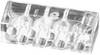 BEL Stewart Connectors 370808M2-MB Hanterbar för kontakt skärmad CAT 5e 370808M2-MB Kontakt hane rak Poler: 8P8C Glasklar 1 st