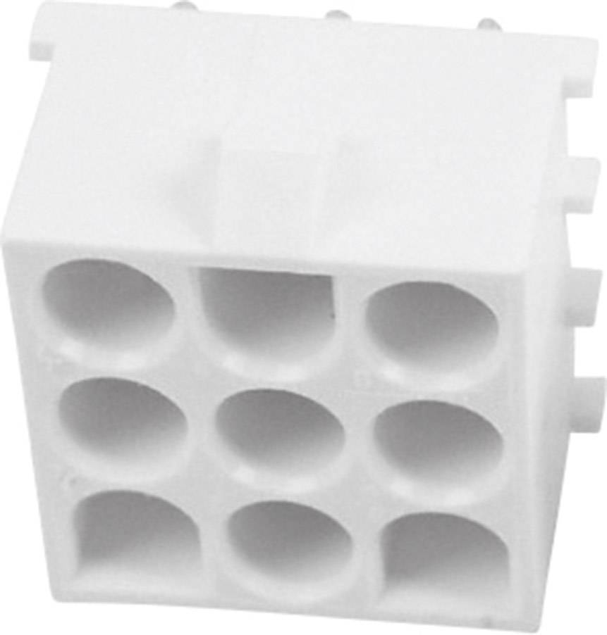TE Connectivity Sockelhuskort Universal-MATE-N-LOK Totalt antal poler 9 350763-4 1 st