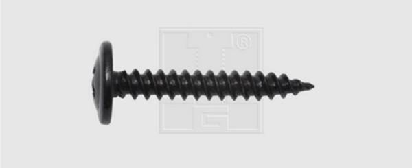 SWG 412103067  Plåtskruv 3.5 mm 9.5 mm Stjärnskruvmejsel Philips    Stål svart förszinkad 100 st