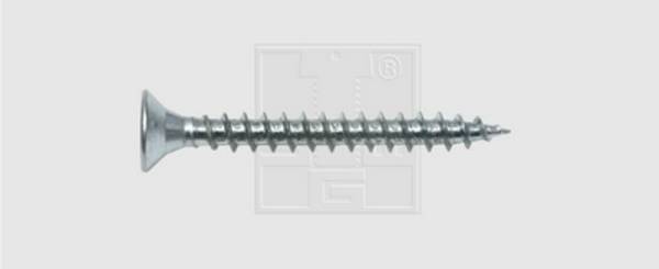 SWG 4009155698762  Spånskivs-skruv 4 mm 40 mm Stjärnskruvmejsel Pozidrivspår    Stål förzinkad 500 st