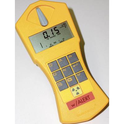 Gamma Scout Alarm Geigermätare Strålning: Alfa, Beta, Gamma ljudvarning, inkl. utvärderingsprogramvara, inkl. dosimeter-