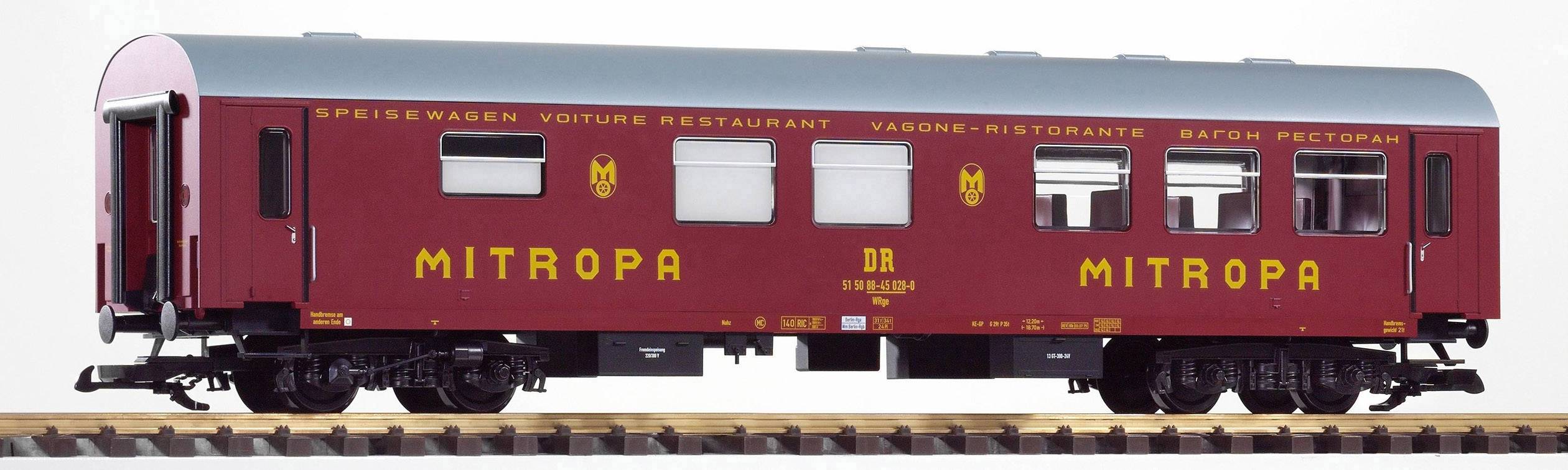 Piko G 37652 G reko-vagn Restaurangvagn Mitropa från DR
