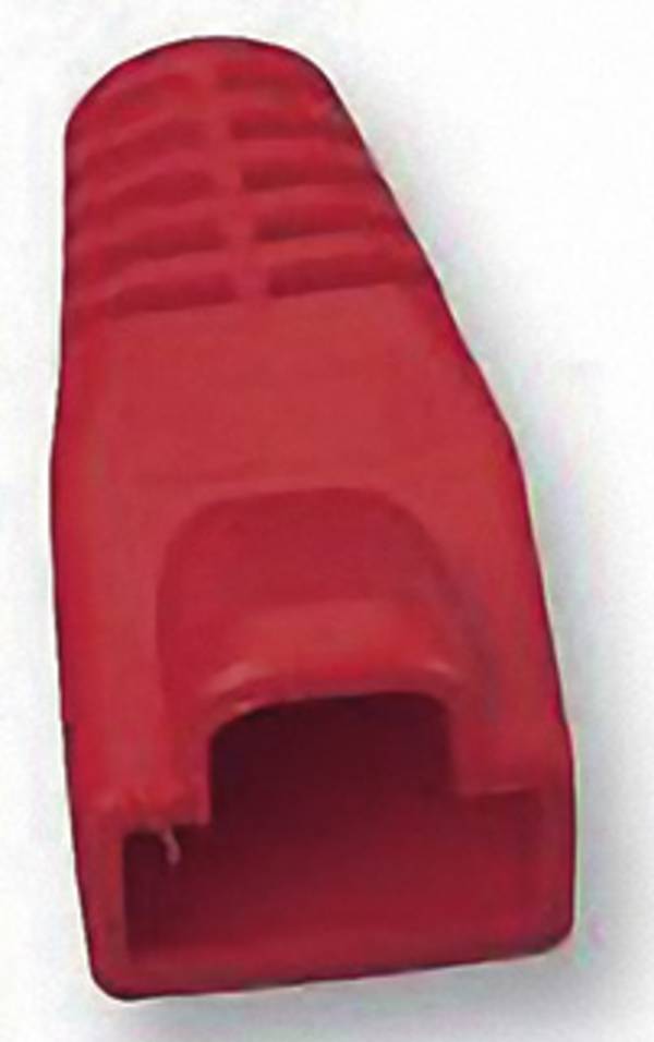 MH Connectors MHRJ45SRB-R RJ45-knäckningsskyddshylsa 6510-0100-10 Röd 1 st