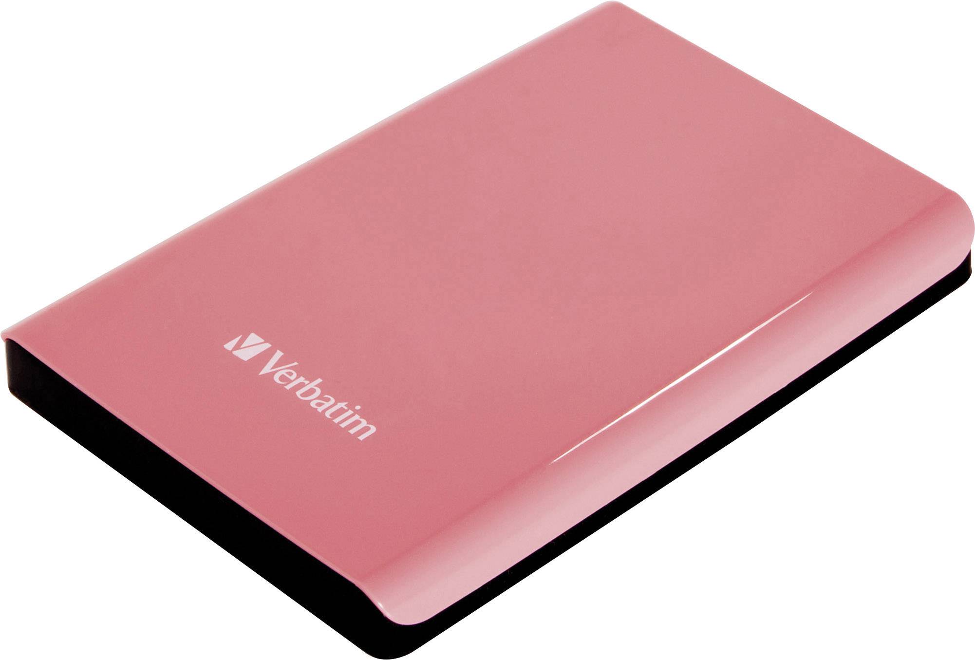 Verbatim Store 'n' Go 1 TB Extern hårddisk 2.5" USB 3.2 Gen 1 Rosa 53173