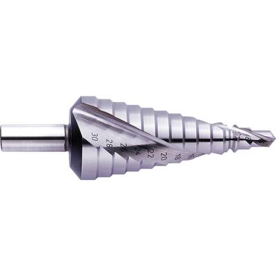 Exact 07028 HSS Stegborr 6 - 30 mm Total längd 98 mm 3-skaft 1 st