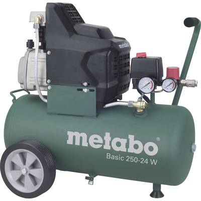 Metabo Basic 250-24 W Tryckluftskompressor 24 l 8 bar