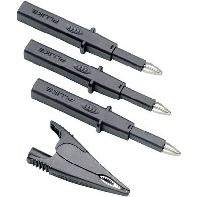 Fluke TLK 290 Säkerhetssond set Stiftanslutning 4 mm CAT II 1000 V, CAT III 1000 V Svart 1 st