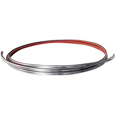 Eufab 30181 Bil prydnadslist Krom (L x B) 3 m x 7 mm