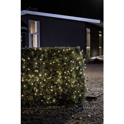 Konstsmide 3731-100 Mikroljusslinga Utomhus batteri Antal ljuskällor 480 LED Varmvit Belyst längd: 48 m