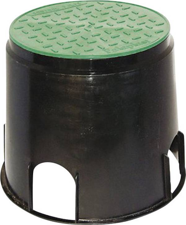 Heitronic 21036 Inbyggnadslåda för golv   Svart, Grön