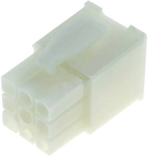 TE Connectivity Stiftkontakthuskabel Universal-MATE-N-LOK Totalt antal poler 9 Rastermått: 4.20 mm 172169-1 1 st