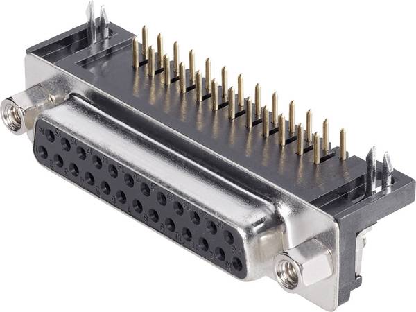 TRU COMPONENTS 1579086 D-Sub honkontakt 90 ° Antal poler: 9 vinklad print 1 st