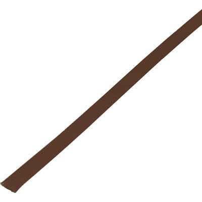TRU COMPONENTS 1572546 CBBOX1015-BN Flätad slang Brun PET 10 till 15 mm 10 m