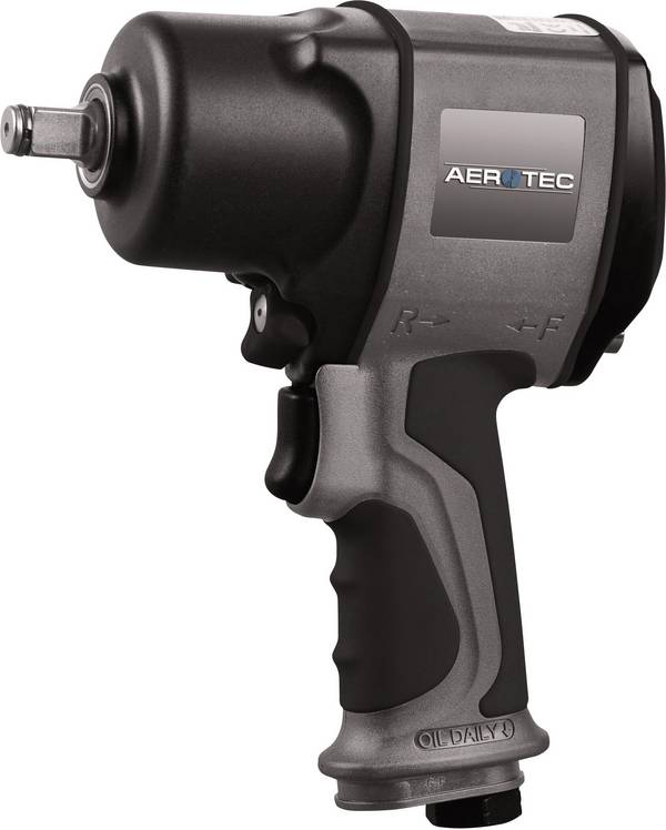Aerotec CSP 1200 2010197 Pneumatisk mutterdragare Verktygsfäste: 1/2" Vridmoment (max.): 1200 Nm