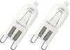OSRAM HOMELIGHTING Halogen Ecolamp EEK: G (A - G) G9 43 mm 230 V 50 W Varmvit Stiftsockel dimbar 2 st