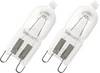 OSRAM HOMELIGHTING Halogen Ecolamp EEK: G (A - G) G9 43 mm 230 V 20 W Varmvit Stiftsockel dimbar 2 st