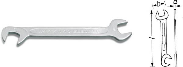 Hazet 440-12 440-12 Dubbelskruvnyckel  Nyckelvidd (Metrisk) (för titel) 12 mm