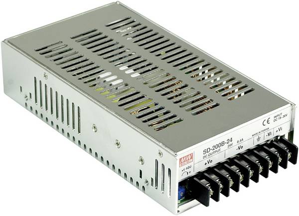 MEAN WELL SD-200D-48 DC/DC-omvandlare 48 V/DC 201 W Antal utgångar: 1 x Innehåll 1 st