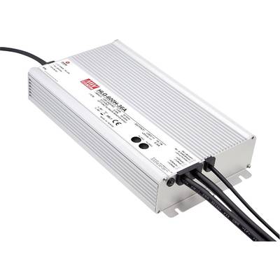 MW Mean Well HLG-600H-36A LED driver, LED transformator Konstantspänning, Konstantström 601 W 16.7 A 36 V/DC PFC-krets,