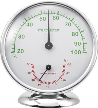 Renkforce 6510 Alu Termo-/Hygrometer Aluminium 6510 Alu