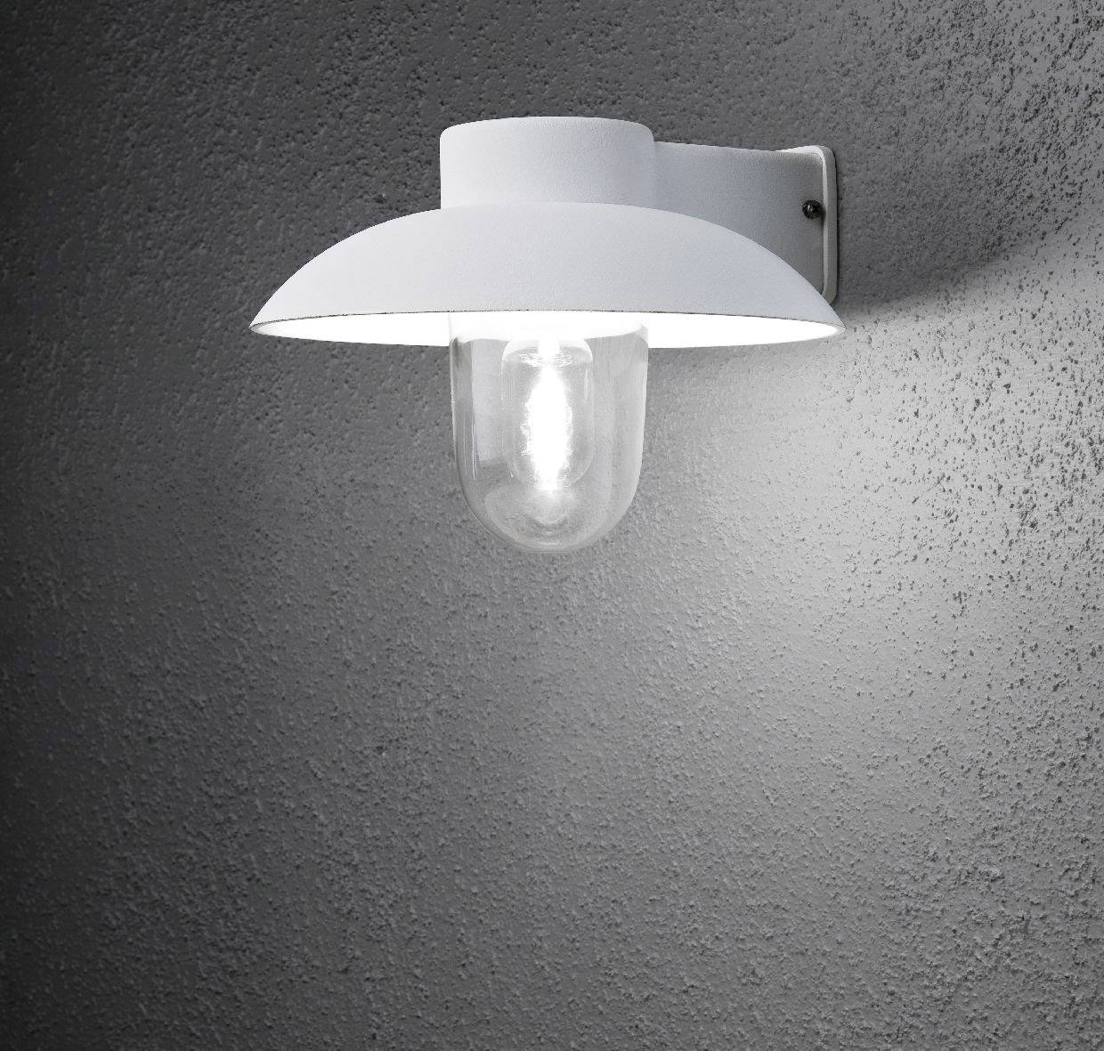 Konstsmide Mani 415-250 Utomhusväggbelysning Lågenergilampa, LED E27 60 W Vit