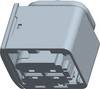 TE Connectivity Sockelhuskabel HDSCS, MCP Totalt antal poler 2 1-1564542-1 1 st
