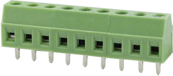 Degson DG381-3.81-02P-14-00AH Skruvklämma block 1.31 mm² Antal poler 2 Grön 1 st