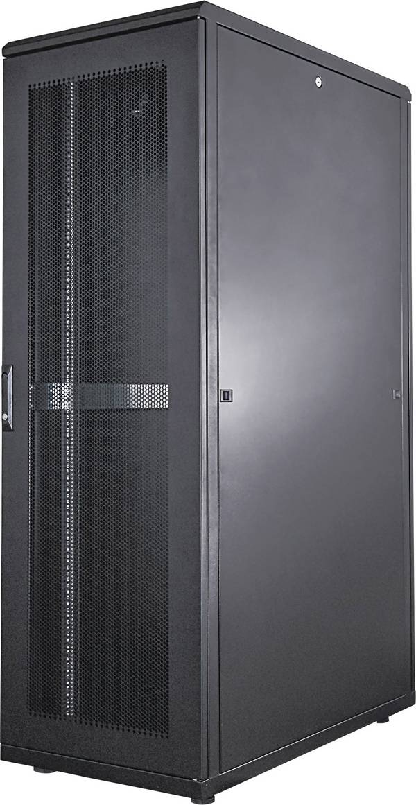 Intellinet 713283 19" serverrack (B x H x D) 800 x 2057 x 1000 mm 42 U Svart (RAL 9005)