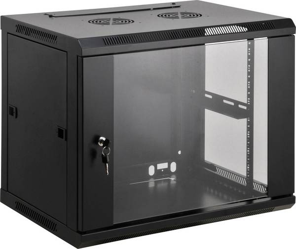 Intellinet 712057 19" Nätverksrack (B x H x D) 600 x 994 x 600 mm 20 U Svart (RAL 9005)