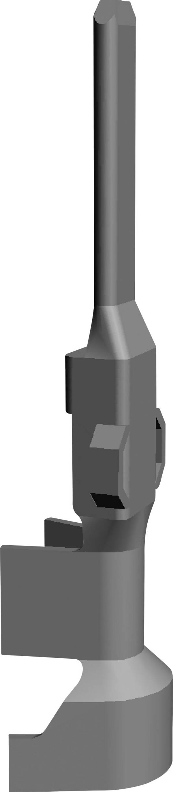 TE Connectivity Crimpkontakt Econoseal J Serie Mark II (+) Totalt antal poler 1 173706-1 1 st