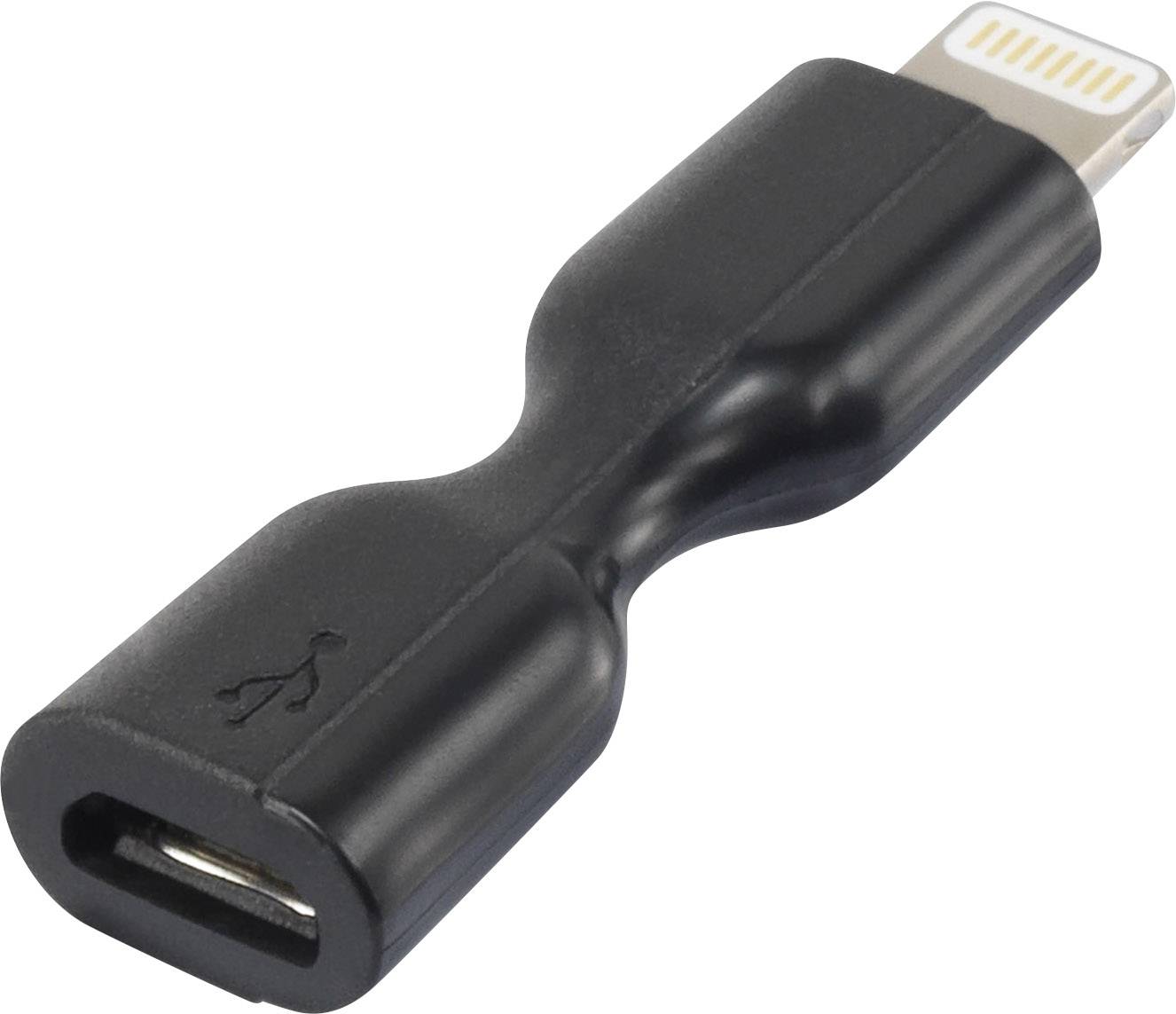 Renkforce USB 2.0 Adapter [1x Apple Lightning hane - 1x USB 2.0 Micro-B hona]
