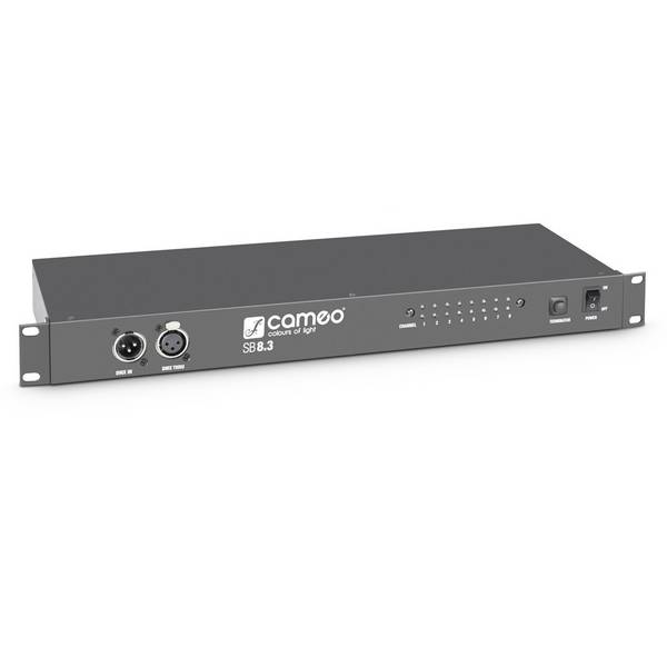 Cameo CLSB83 DMX Splitter 8 kanaler 19"-konstruktion