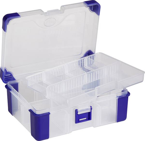 VISO Låda (L x B x H) 160 x 120 x 60 mm Antal fack: 11 rörlig underavdelning Box Innehåll 1 st