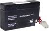 multipower MP0,8-12-AMP Blybatteri 12 V 0.8 Ah Bly AGM (B x H x D) 96 x 62 x 25 mm AMP-kontakt Underhållsfri, Låg självurladdning