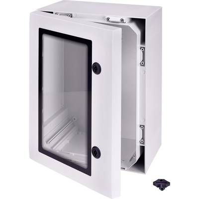 Fibox ARCA 302015W Kopplingskåp 300 x 200 x 150 x 150 Polykarbonat Grå-vit (RAL 7035) 1 st
