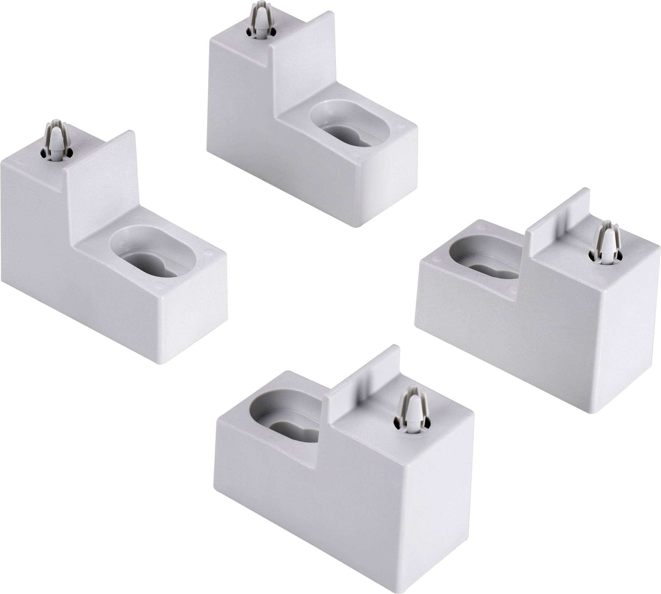 Fibox WMKQ50S Wall mount Grå-vit (RAL 7035) 1 set