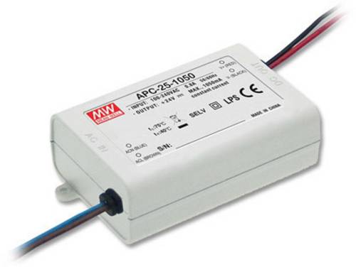MEAN WELL APC-25-350 LED driver  Konstantström 24.5 W 0.35 A 25 - 70 V/DC inte dimbar, Överbelastningsskydd 1 st