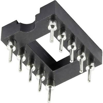 TRU COMPONENTS 1371854 IC-sockel Rastermått: 2.54 mm, 7.62 mm Antal poler: 20 1 st
