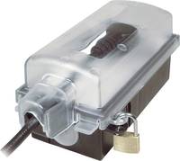 Låsbart eluttag utomhus