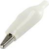 Conrad Components 93038c44 Krokodilklämma Svart Längd: 55 mm 1 st